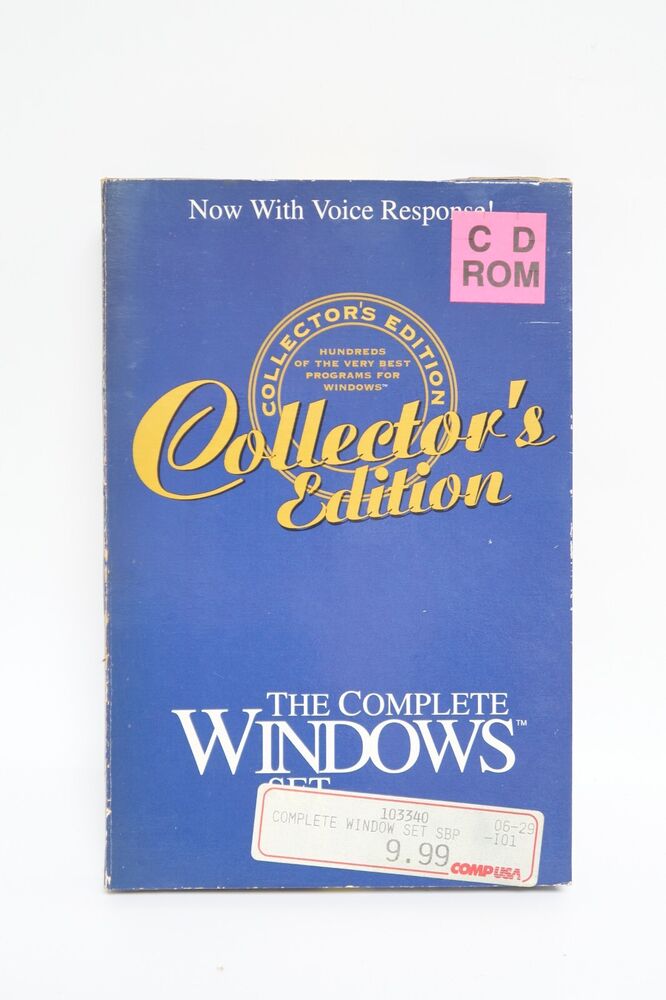 The Complete Windows Set Collectors Edition - Microforum Computer Program Software