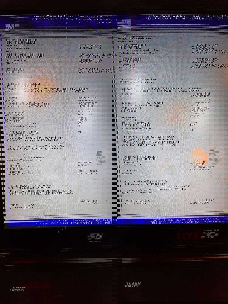 MSI Laptop MS-1795 - Core i7, 2.6GHz, 8GB RAM, No Storage/OS, Bad LCD