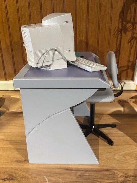 Vintage 1996 American Girl Doll Macintosh Computer Desk & Chair Set
