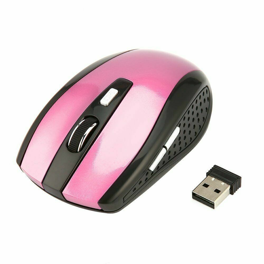 2.4GHz Wireless Optical Mouse with USB Receiver