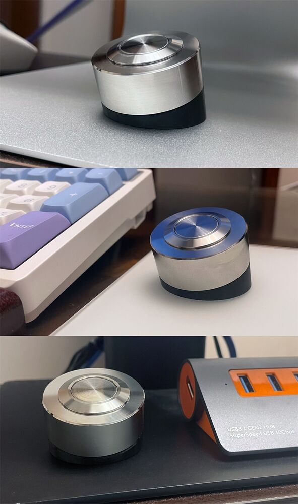 Wireless Stainless Steel External Power Switch for Computers
