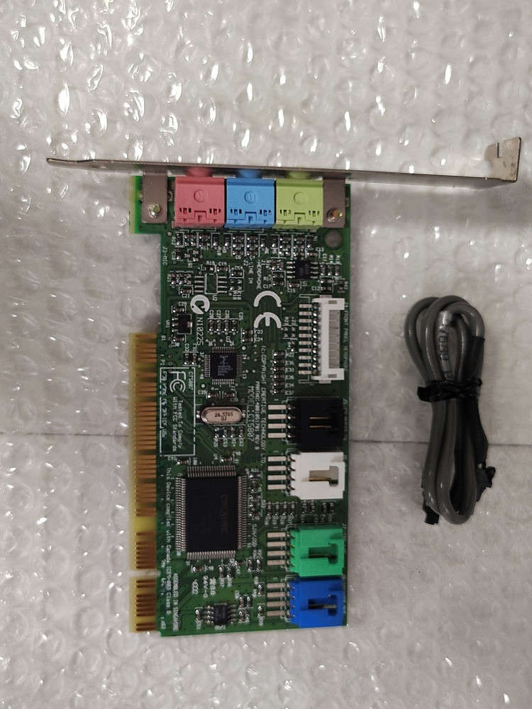 Vintage Creative Labs Audio PCI Sound Card ES1371/ES1373 WDM CT5807 for Windows/DOS