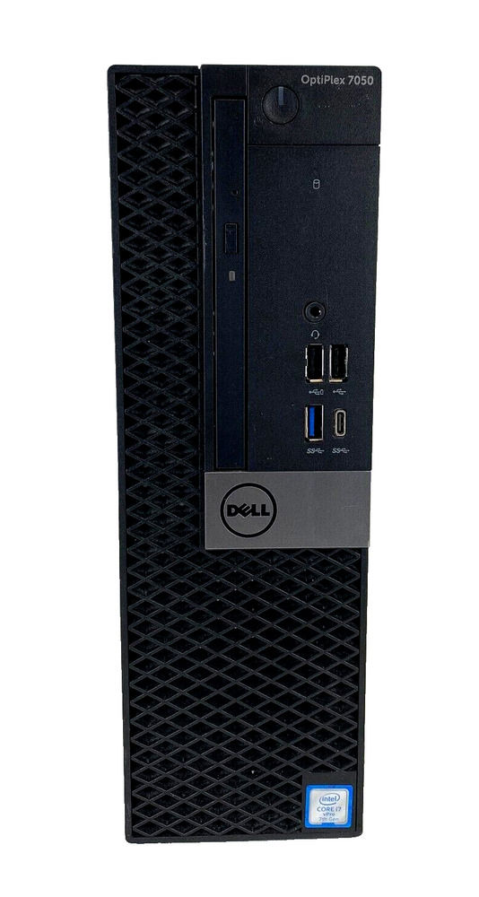 Dell OptiPlex 7050 SFF Desktop with Intel i7-7700, 16GB RAM, 256GB M.2 SSD, Windows 10 Pro