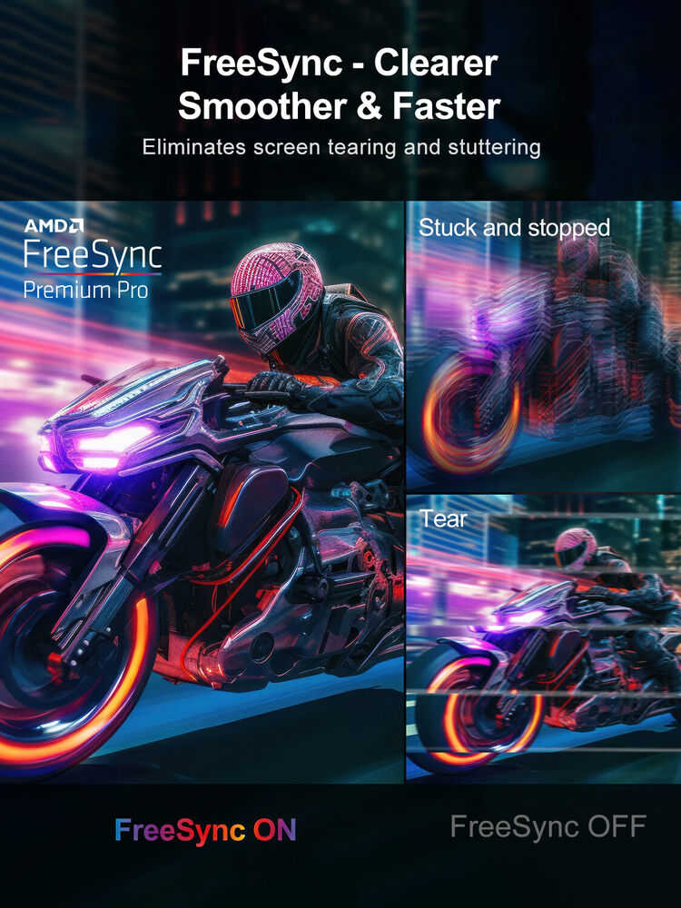 18.5" 1080p 100Hz USB-C Portable Gaming Monitor with VESA