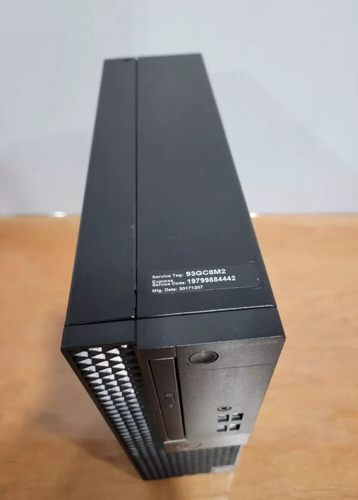 Dell Optiplex 5050 Desktop PC | Intel Core i3-6100, 1TB HDD, 16GB RAM, Windows 10 Pro