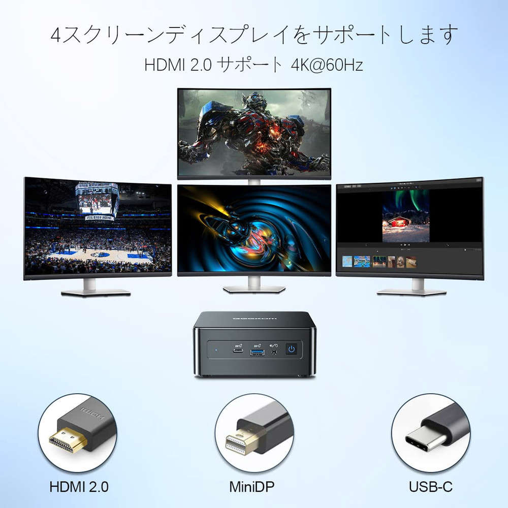 GEEKOM IT8 Mini PC XT1-Mega-U9-185H-32+1TB - High Performance Mini PC