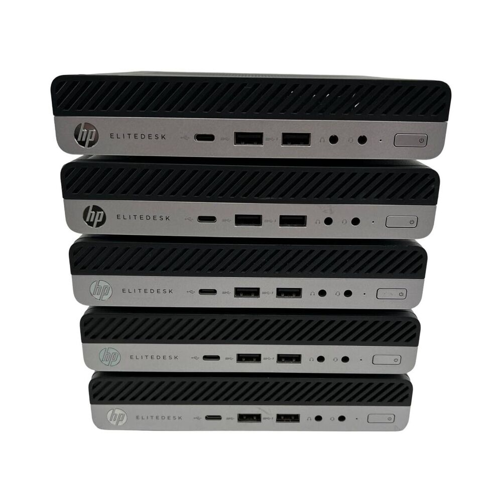 Lot of 25 - HP EliteDesk Mini 800 G3 Barebone Systems