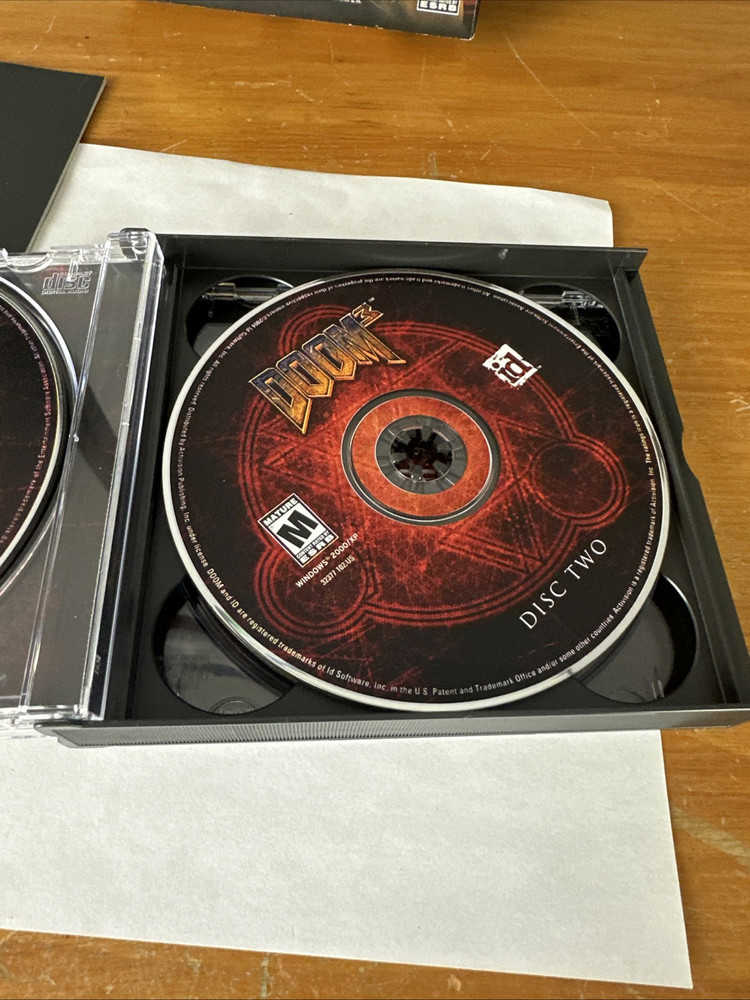 Doom 3 Big Box PC Game - Complete Three Disc Set, 2004