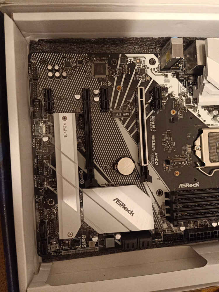 ASROCK Z490 Pro4 Motherboard - Used, Intel Z490, DDR4, LGA 1200