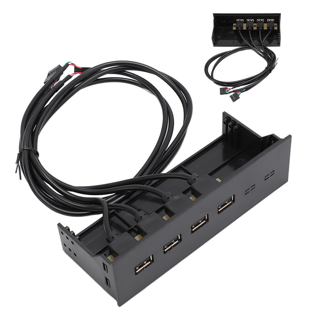 4-Port USB 3.0 Front Panel Hub with Optical Drive