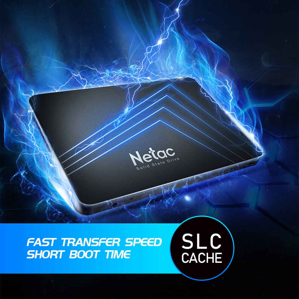 Netac 120GB SSD 2.5 SATA III 6 Gb/s High-Speed Internal Solid State Drive
