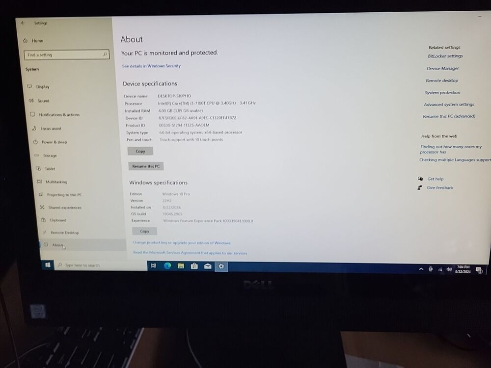 Dell OptiPlex 3050 AIO - High-Performance All-in-One PC