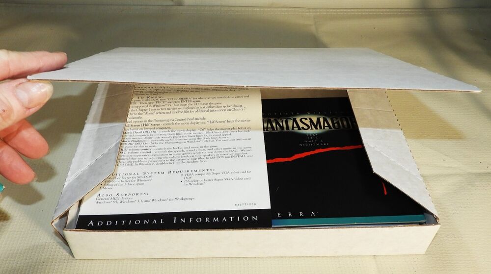 Phantasmagoria PC Game - 7 Disc Set by Sierra