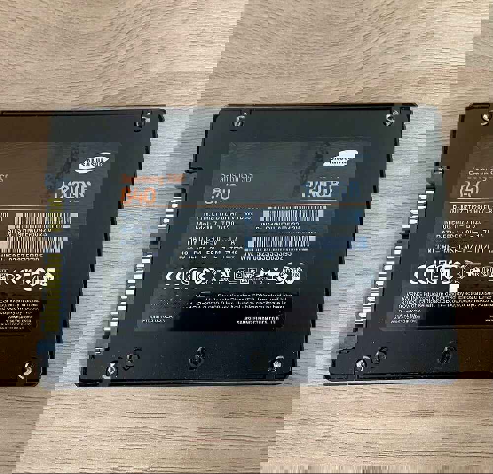 Samsung SSD EVO & PRO Series SATA Drives - 120GB, 250GB, 500GB Options