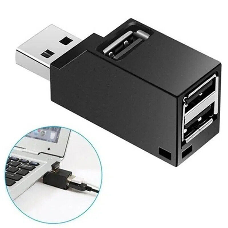 USB 3.0 4-Port Hub Splitter - High-Speed Connectivity for Multiple Devices