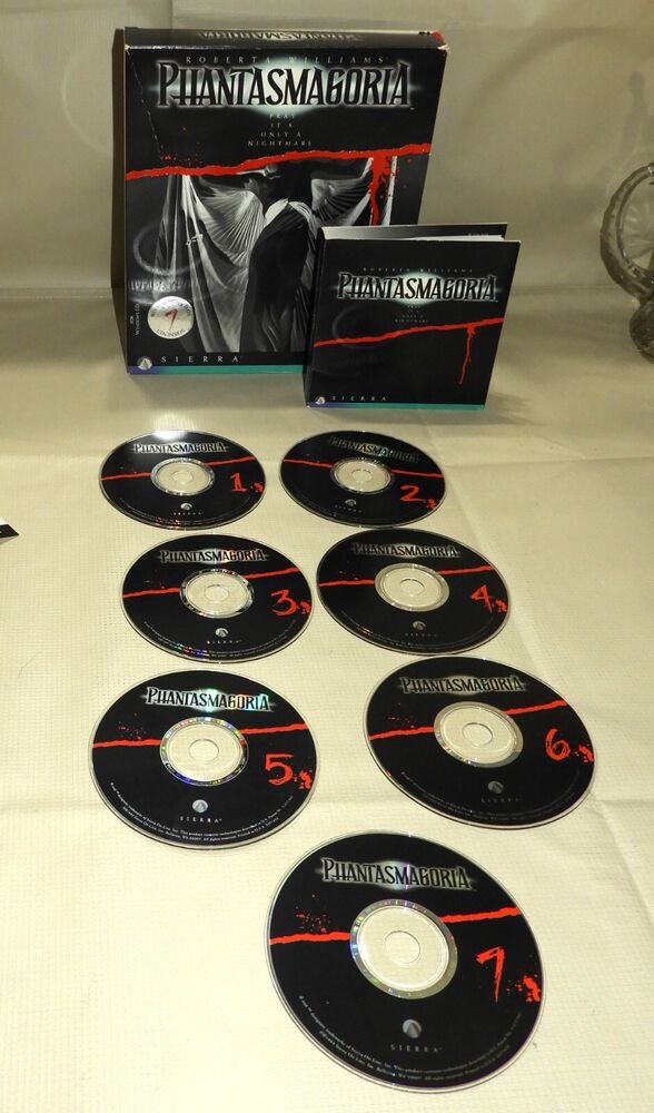 Phantasmagoria PC Game - 7 Disc Set by Sierra