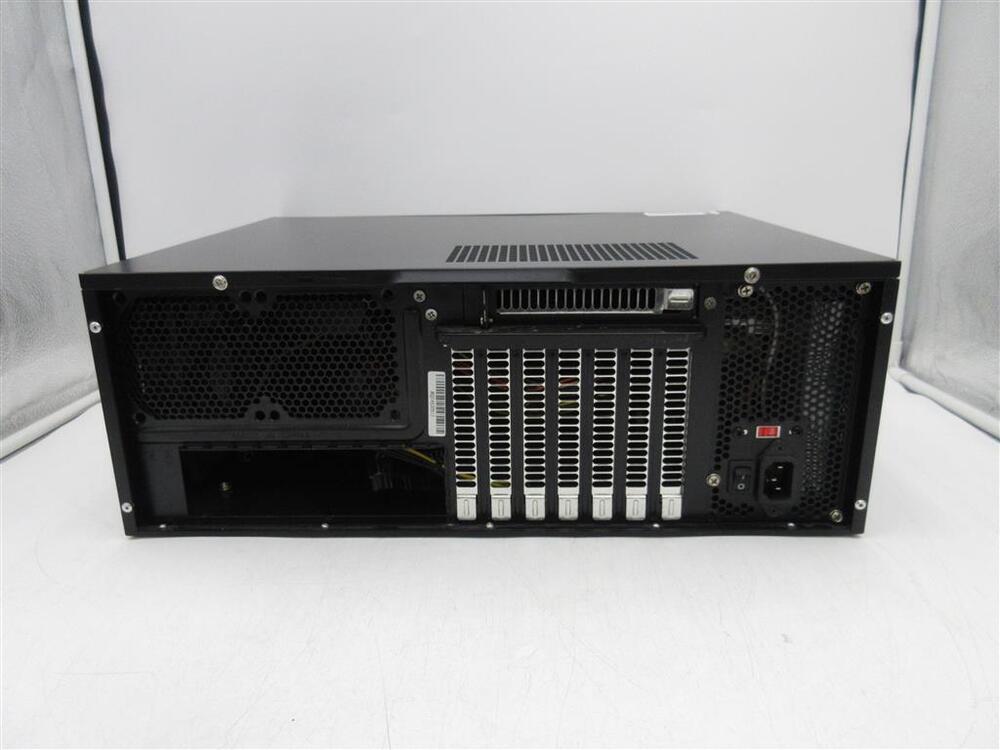 Silverstone GD10 Black HTPC Case with 550W PSU - Sleek and Powerful Home Theater Enclosure