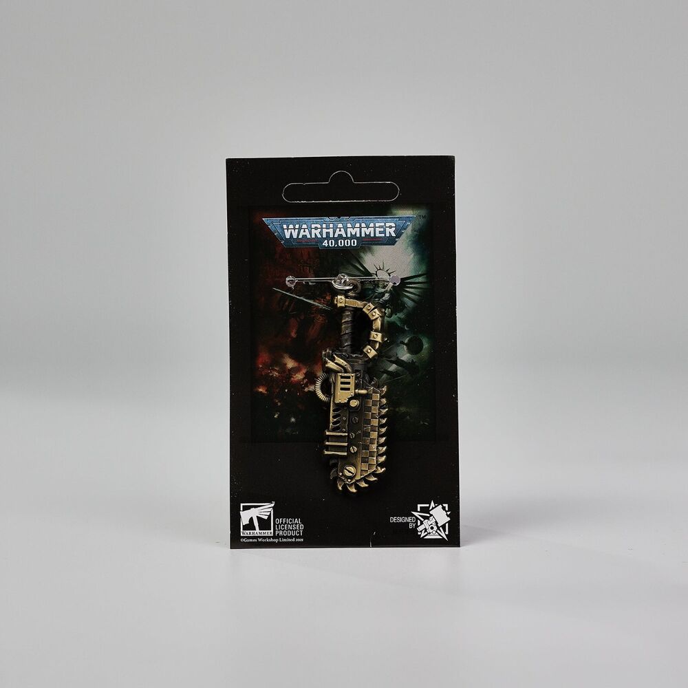 Ork Xenos Choppa Keychain - Starforged Warhammer 40K Weapon Replica