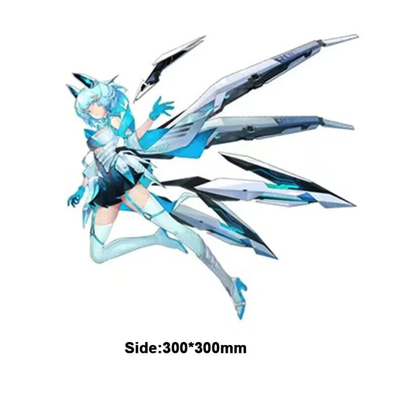 Customizable Anime Themed PC Case Decal