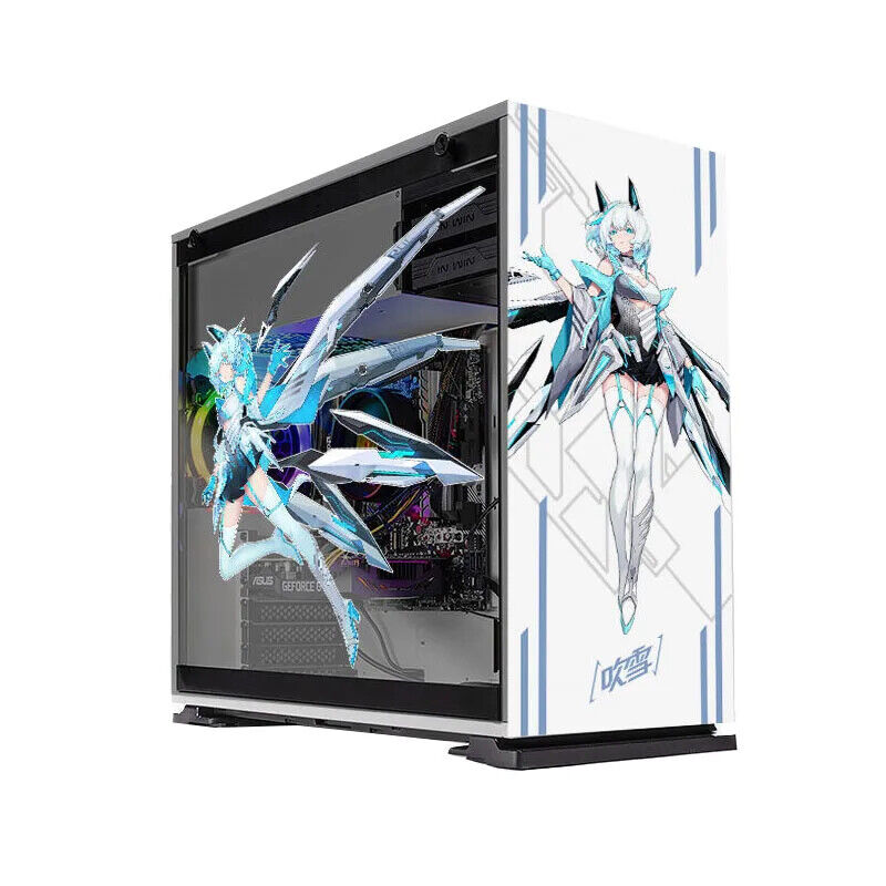 Customizable Anime Themed PC Case Decal