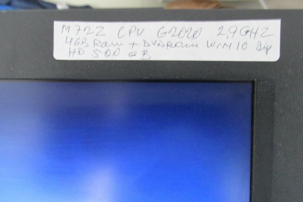 Lenovo M72Z All-In-One Computer with 20" LCD, 2.9GHz, 4GB RAM, 500GB HDD