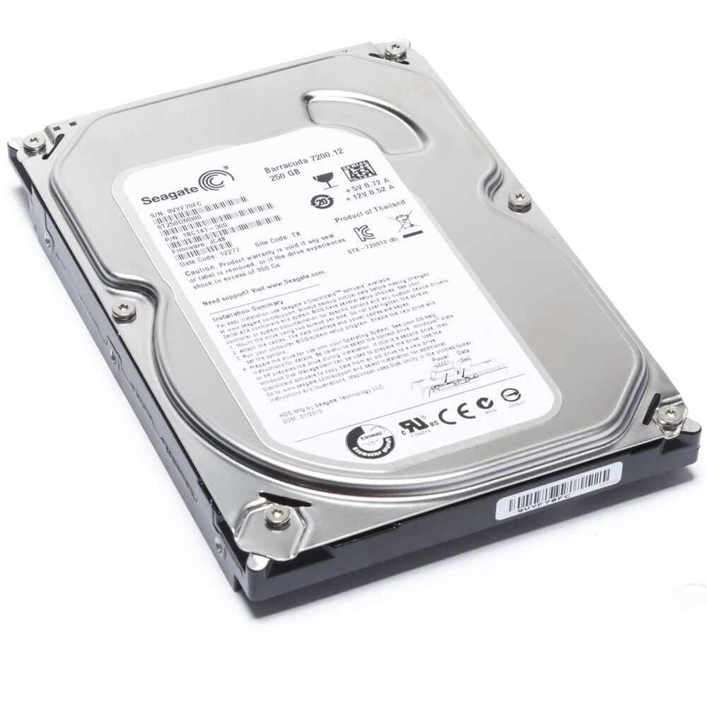 Internal HDD SATA 3.5" 250GB-2TB Hard Drive with Windows 11 Pro
