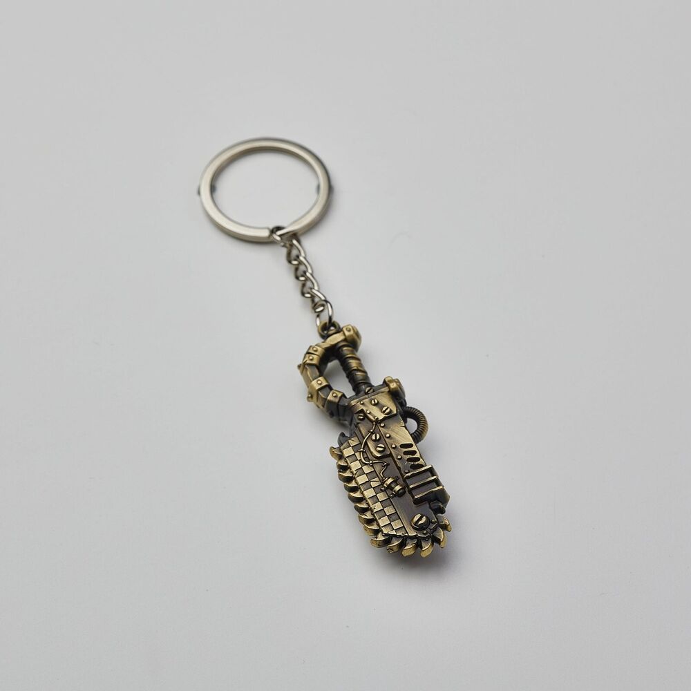 Ork Xenos Choppa Keychain - Starforged Warhammer 40K Weapon Replica