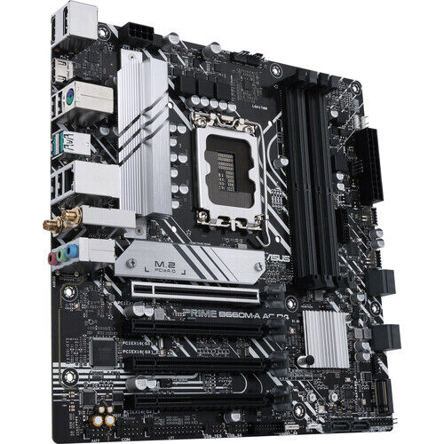 ASUS PRIME B660M-A AC D4 LGA 1700 DDR4 Motherboard - High-Performance Gaming Motherboard