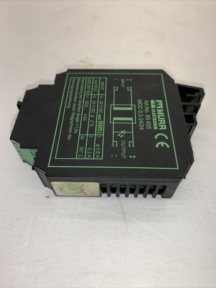 MURR ELEKTRONIK MDD 0,3-24/24 Art.No. 85 655 - High-Quality Electronic Component