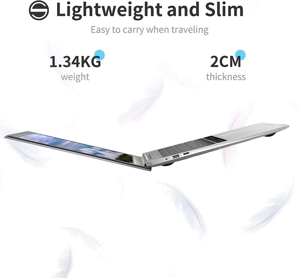 SGIN 15.6 Inch Laptop with 4GB RAM and 128GB SSD
