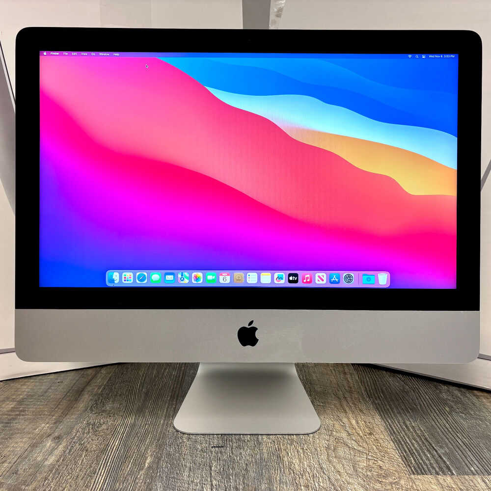 Apple iMac 21.5 Inch All-In-One Desktop Computer - 1TB HDD, 16GB RAM (2017/2019 Model)