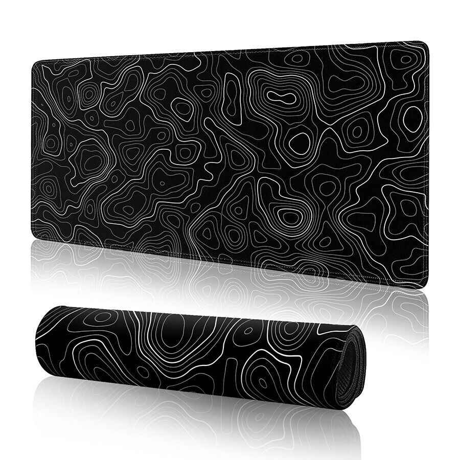 Large Gaming Mouse Pad with Extended Keyboard Mat
