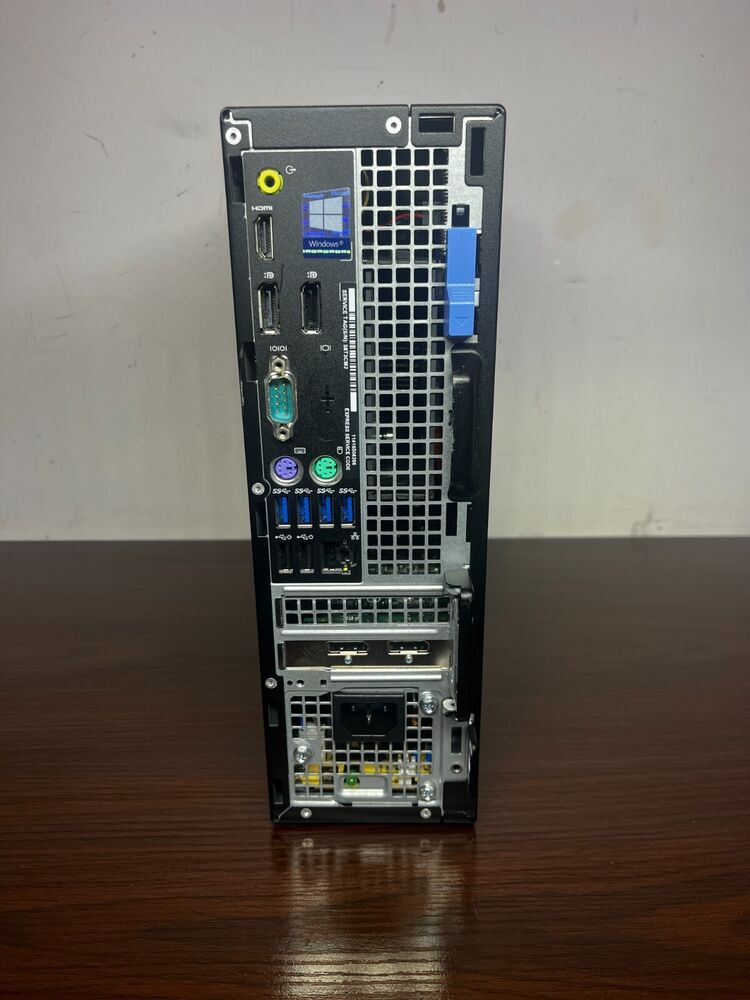 Dell Optiplex 7050 SFF Desktop with Intel Core i7-7700, 8GB RAM, 256GB NVMe SSD