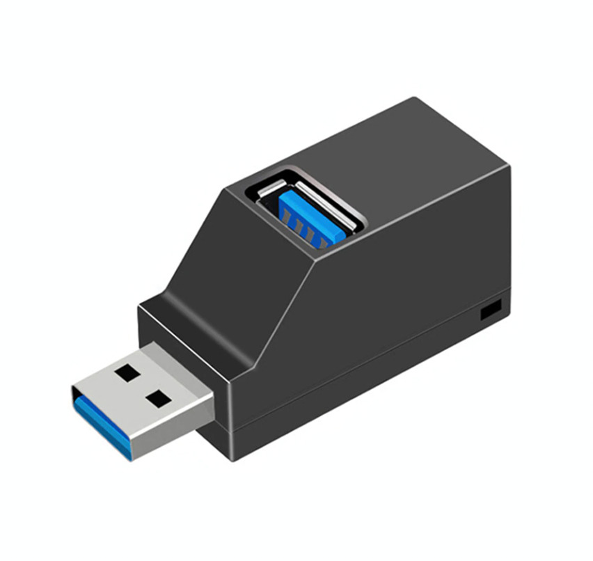 3 Port USB 3.0 Hub - High-Speed Portable Splitter for Multiple Devices