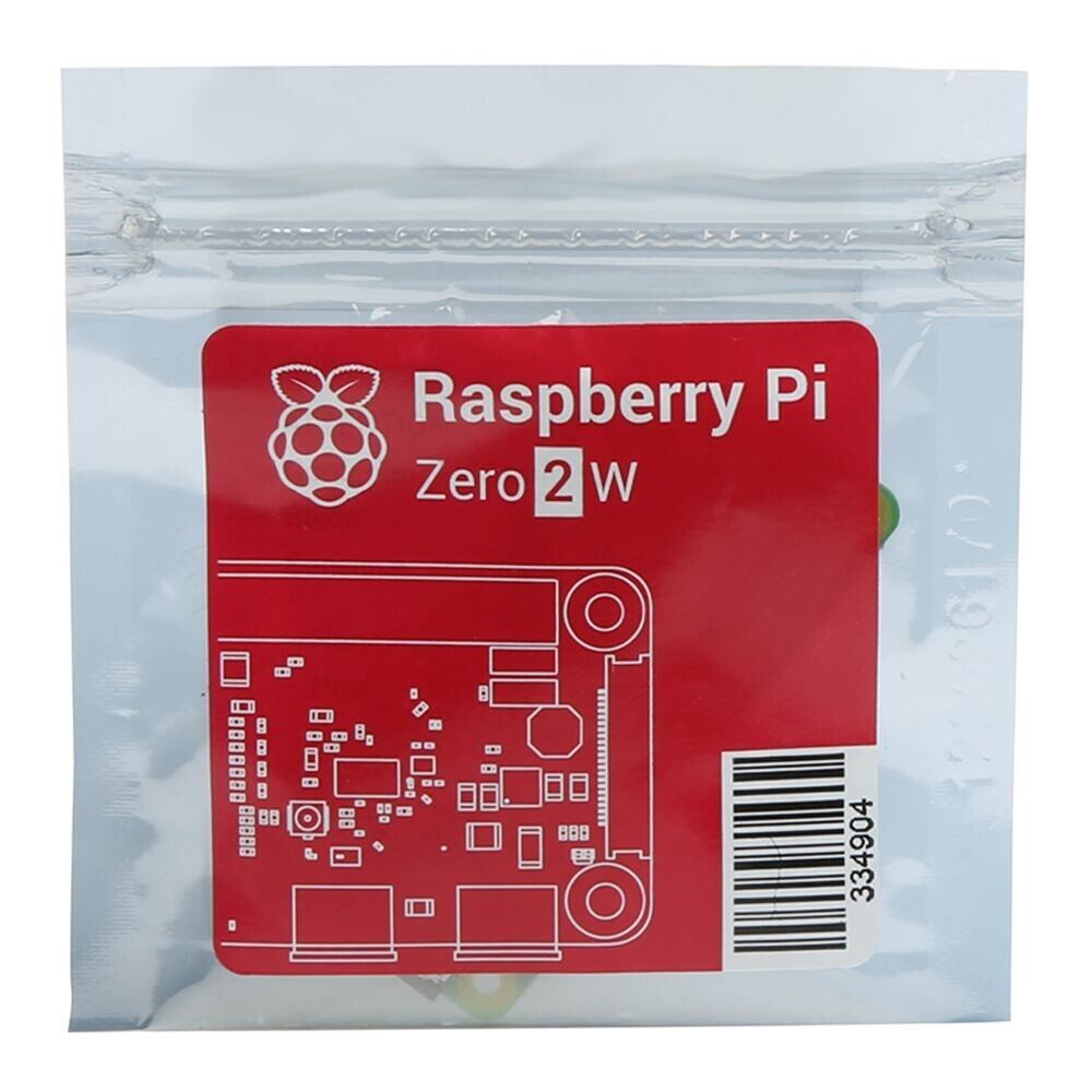 Raspberry Pi Zero 2 W - 512MB RAM, Bluetooth, 1GHz CPU