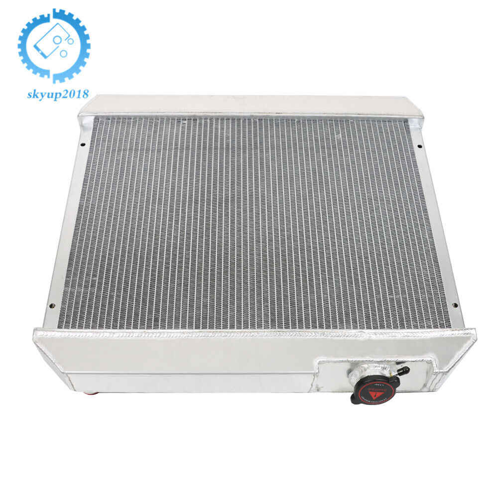 Upgraded 3-Row Aluminum Radiator for 1963-1966 Chevy C10 V8 Trucks