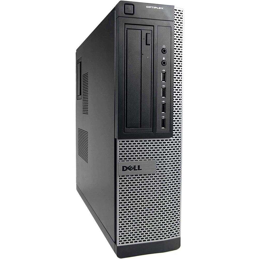 Dell Desktop Computer PC with 8GB RAM, 1TB HDD, Dual 20in LCD, Windows 10