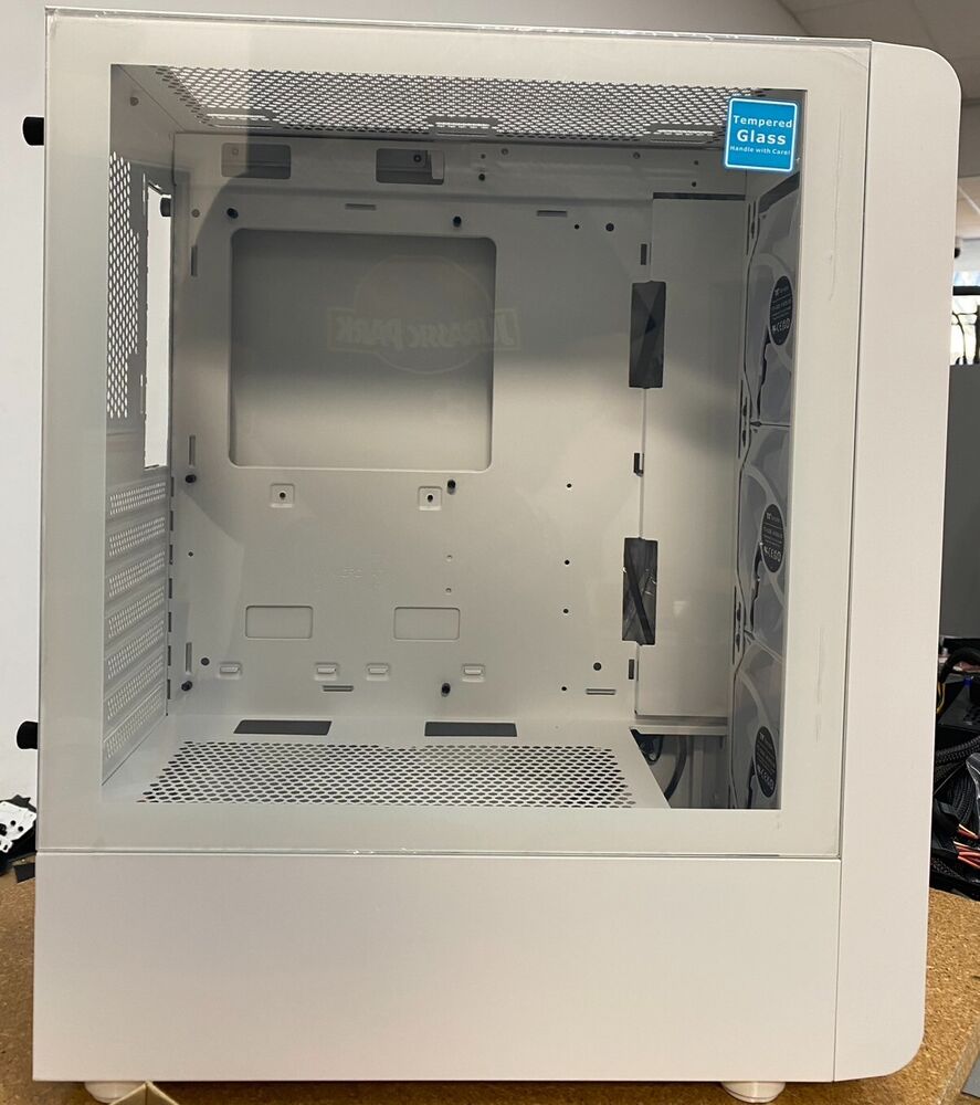 Thermaltake S200 TG ARGB Snow Mid Tower Chassis - Sleek Gaming Enclosure