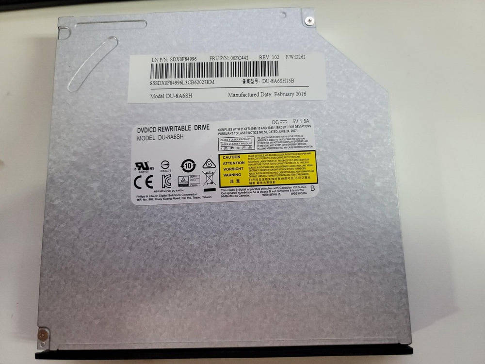 Lenovo M700 M800 M900 SFF Ultra Slim DVDRW Internal Optical Drive