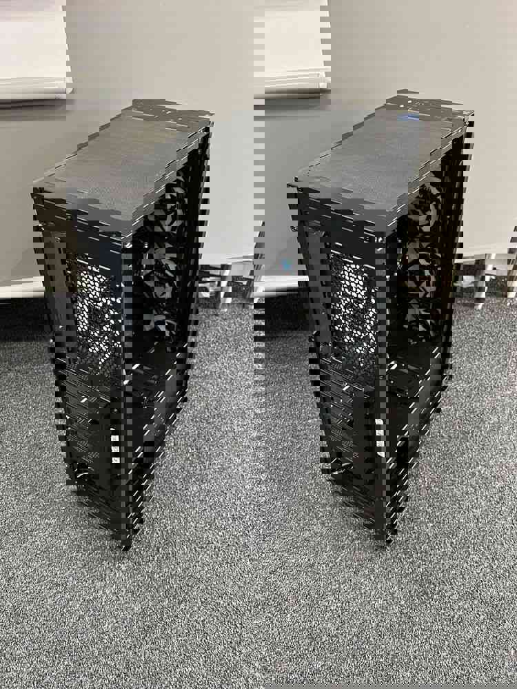 MSI MPG GUNGNIR 110R ATX Mid-Tower Gaming Case - Black, Missing Panel