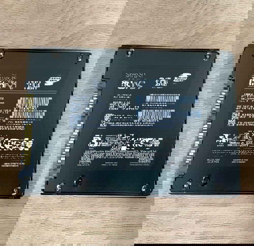 Samsung SSD EVO & PRO Series SATA Drives - 120GB, 250GB, 500GB Options