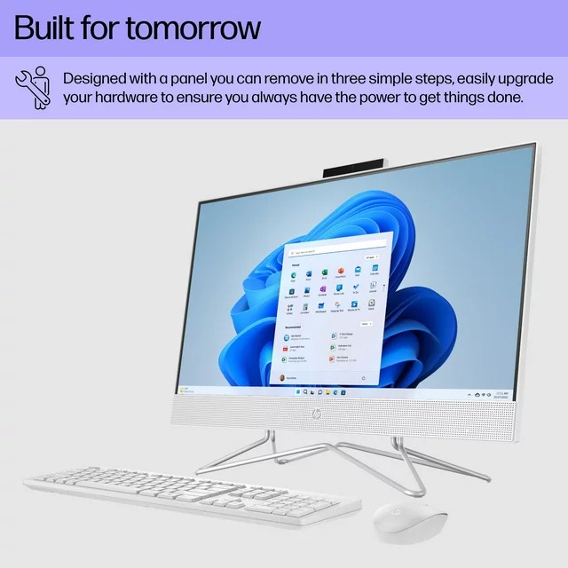 HP 24" Touchscreen All-In-One PC with Intel i3, 16GB RAM, 256GB SSD