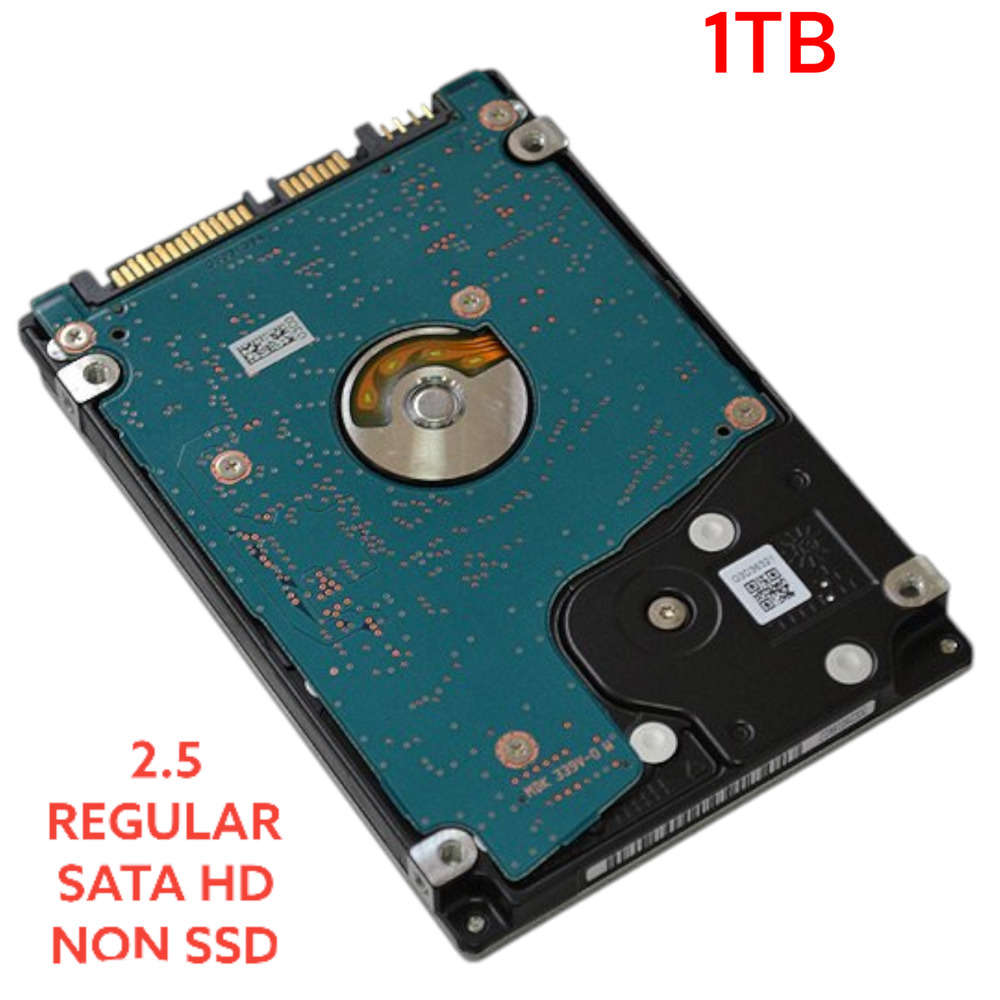1TB HDD/SSD 2.5 SATA Hard Drive for Laptop with Pre-installed Windows Pro