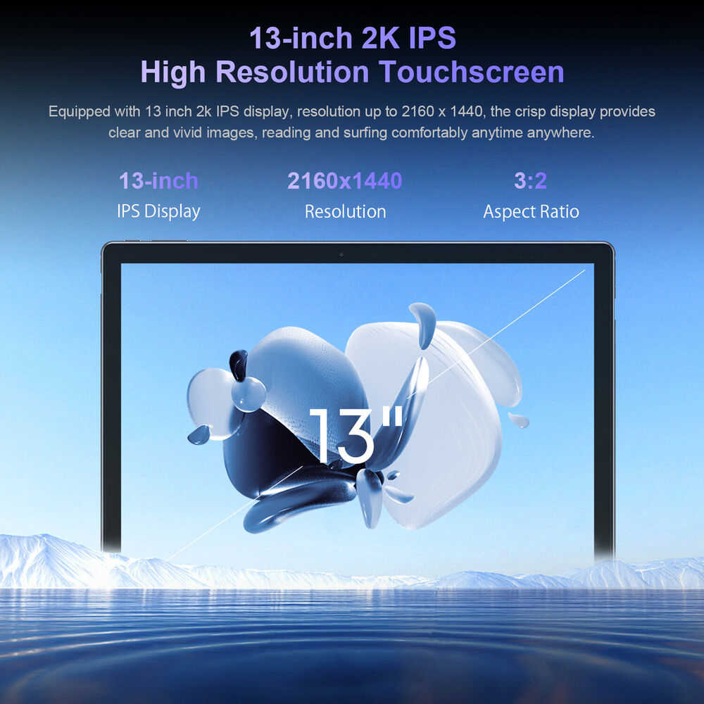 CHUWI UBook Xpro 13" Windows 11 Tablet with Intel Core i7, 8GB RAM, 256GB SSD