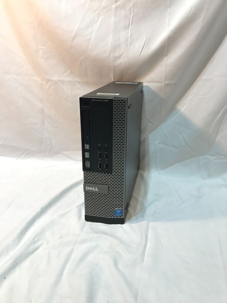 Dell 7020 i5 Desktop PC with SSD, 22" Monitor, Windows 7 Pro