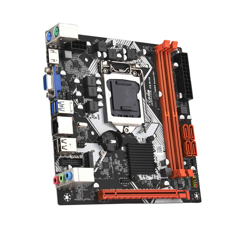 Mini ITX H110 Motherboard with DDR4, USB 3.0, SATA3, NVMe, WiFi & Bluetooth