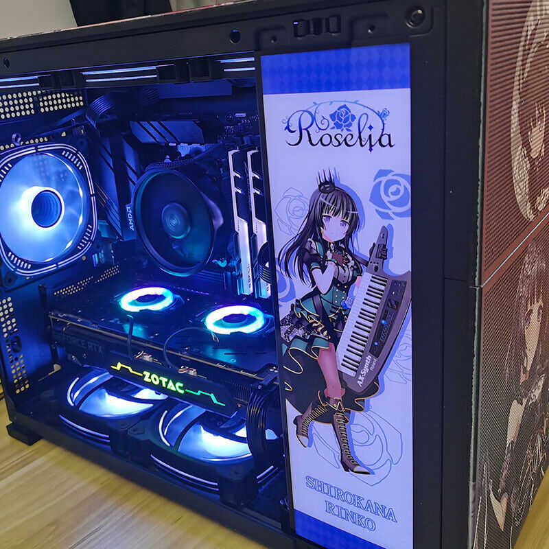 Custom Anime Light Board for PC Gaming Enthusiasts