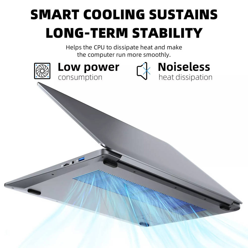 SGIN 15.6" FHD Laptop with 8GB RAM, 256GB SSD, Intel Celeron 2.6GHz, WiFi