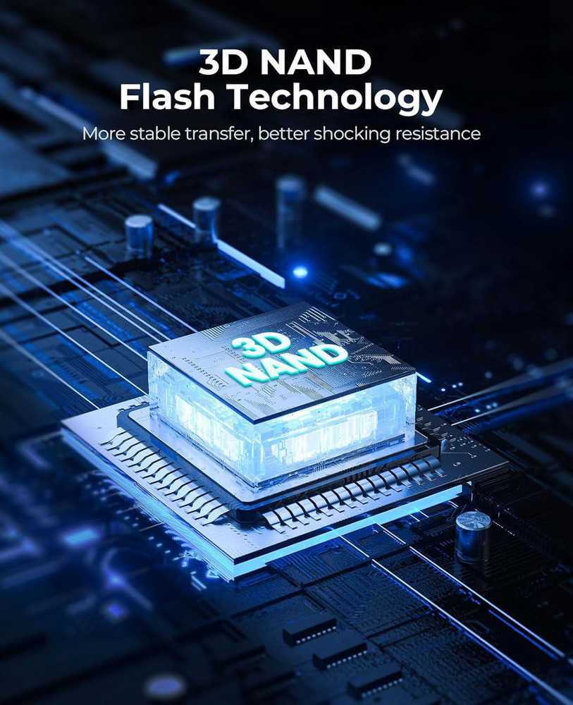 ORICO 512GB mSATA SSD - High-Speed 3D NAND Internal Storage Drive