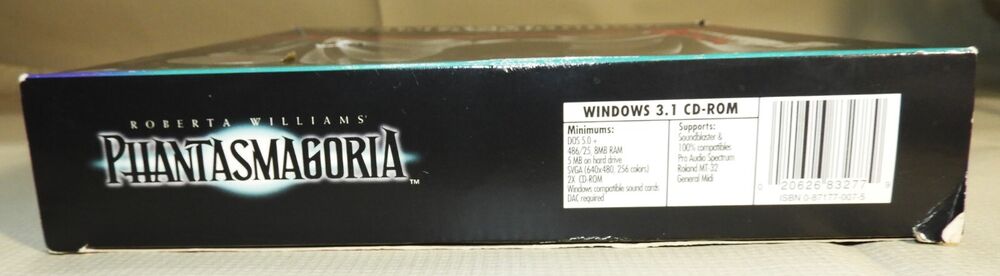 Phantasmagoria PC Game - 7 Disc Set by Sierra